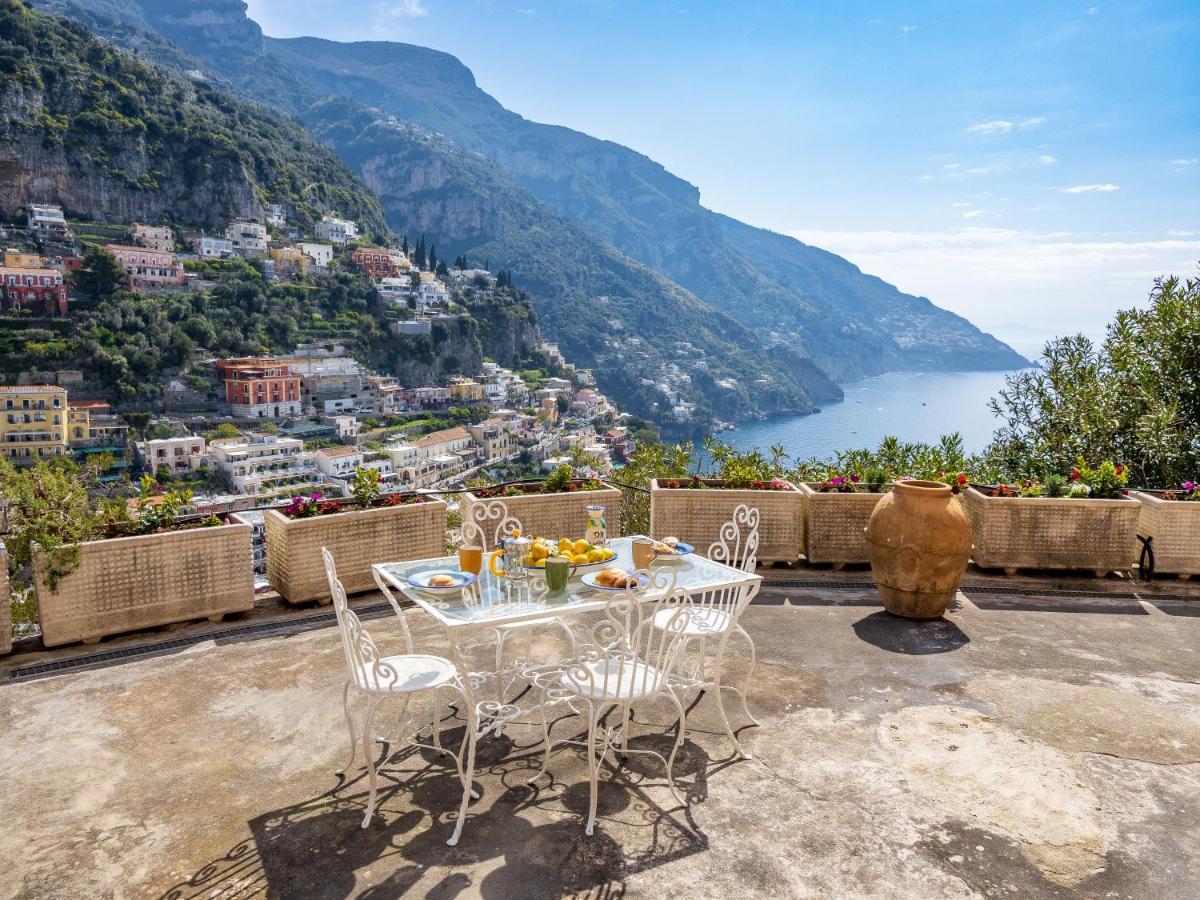 Rosa House - Breathtaking View Of The Amalfi Coast Villa Positano Exterior foto