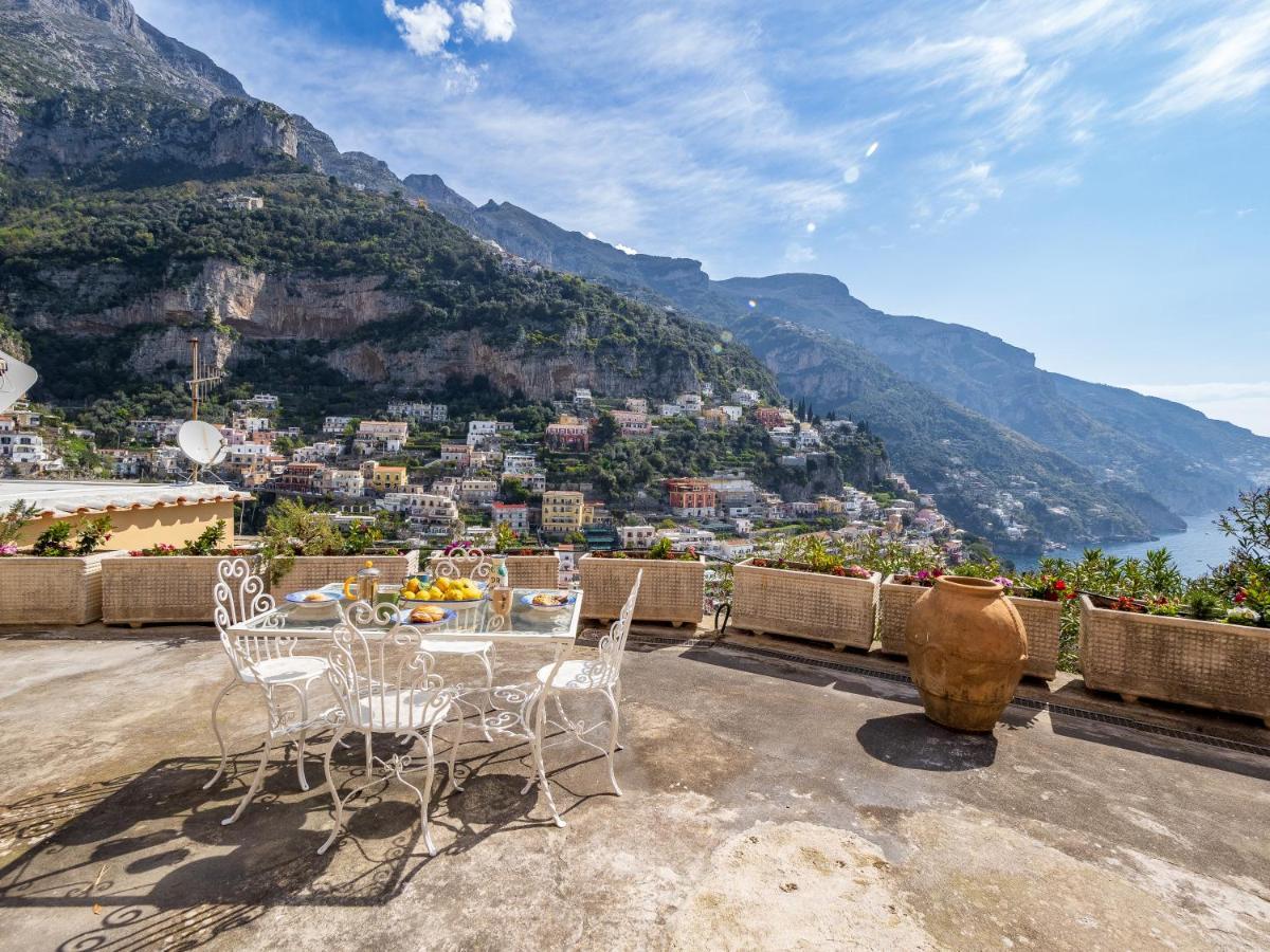 Rosa House - Breathtaking View Of The Amalfi Coast Villa Positano Exterior foto