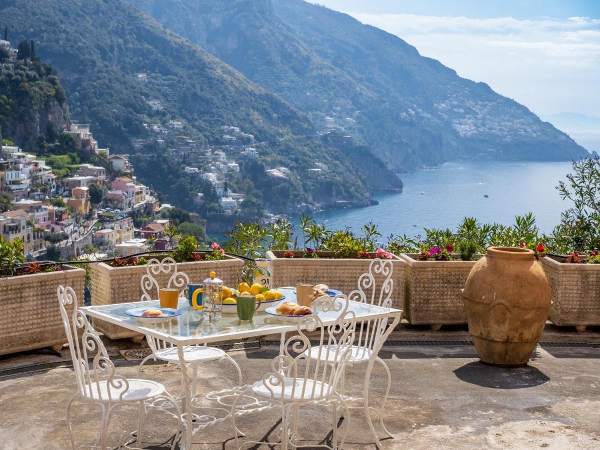 Rosa House - Breathtaking View Of The Amalfi Coast Villa Positano Exterior foto
