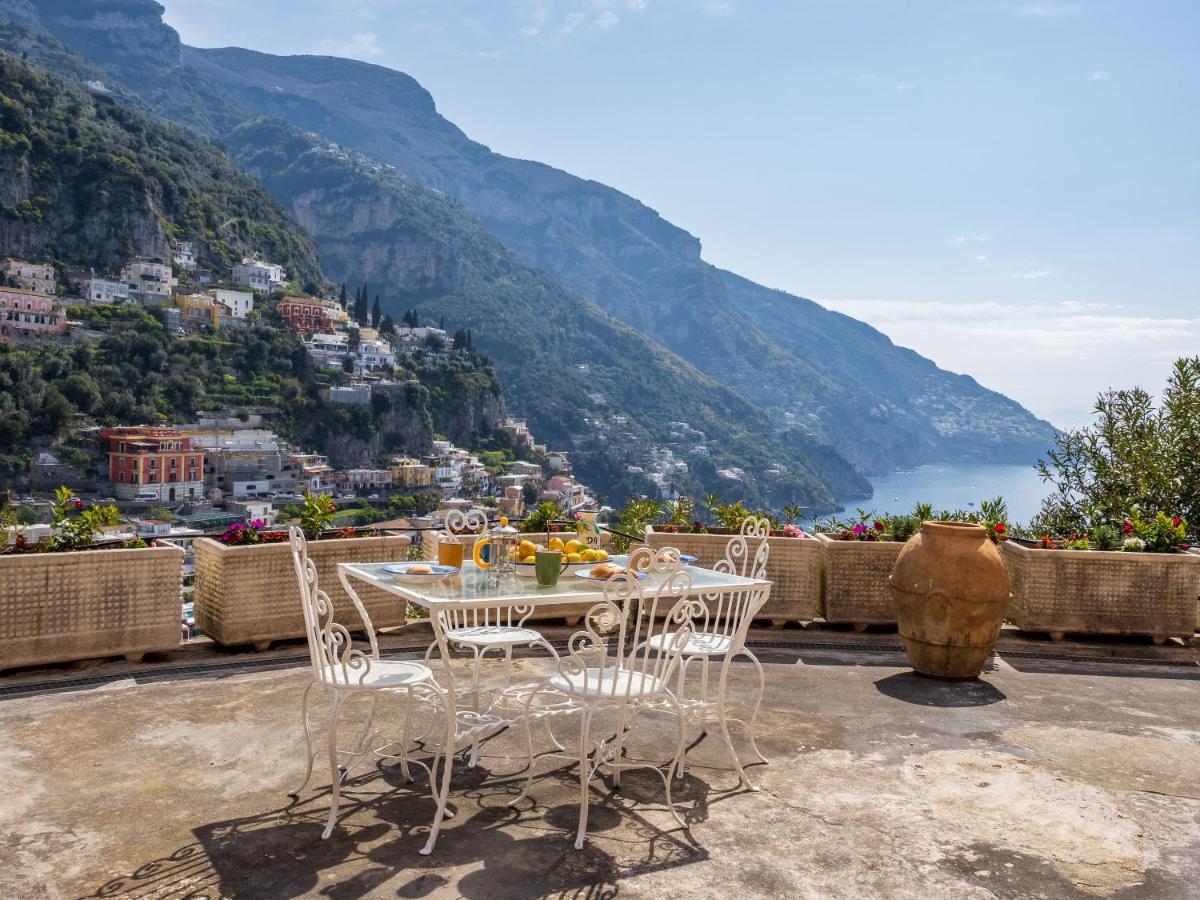 Rosa House - Breathtaking View Of The Amalfi Coast Villa Positano Exterior foto