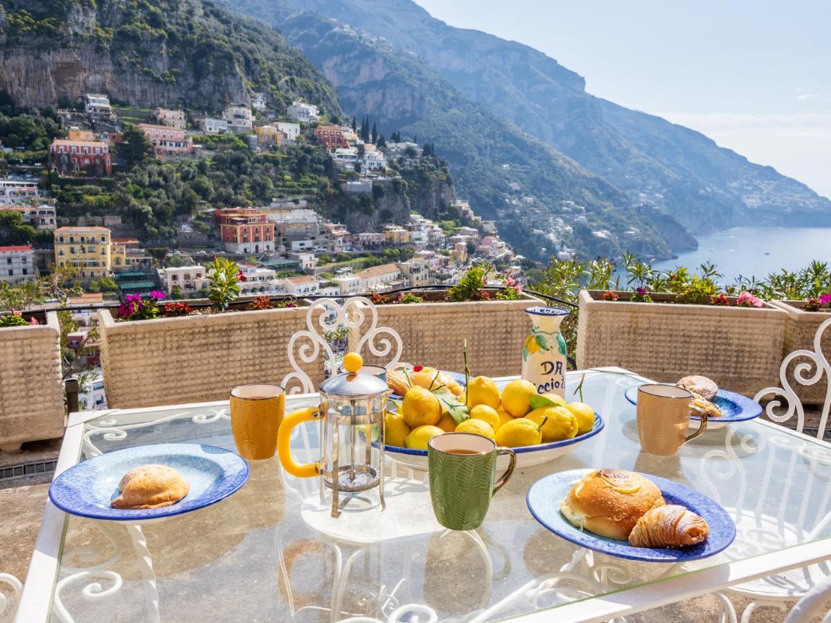 Rosa House - Breathtaking View Of The Amalfi Coast Villa Positano Exterior foto