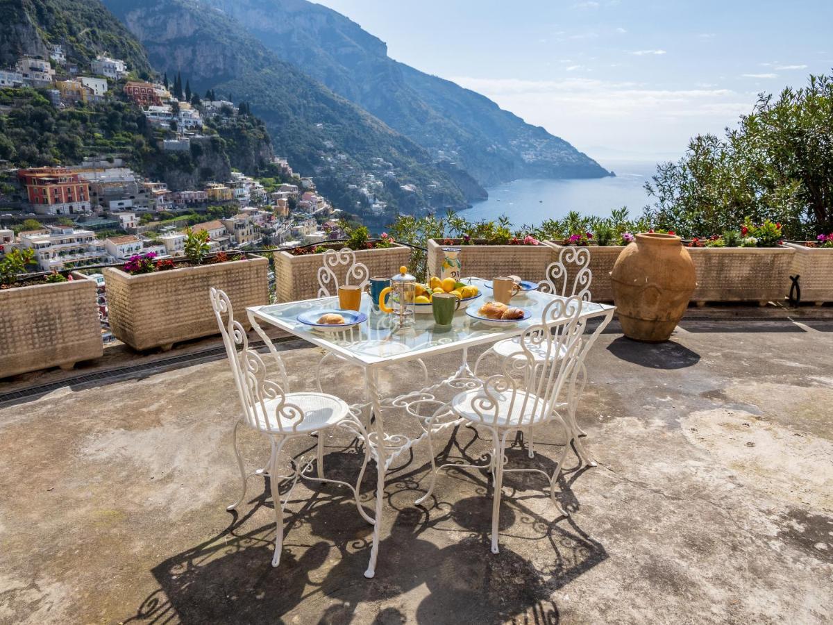Rosa House - Breathtaking View Of The Amalfi Coast Villa Positano Exterior foto