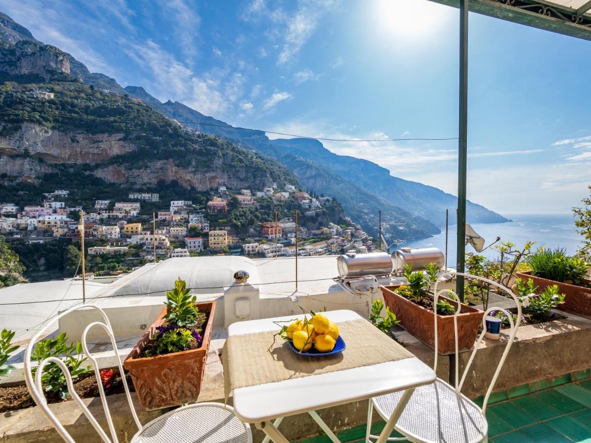 Rosa House - Breathtaking View Of The Amalfi Coast Villa Positano Exterior foto