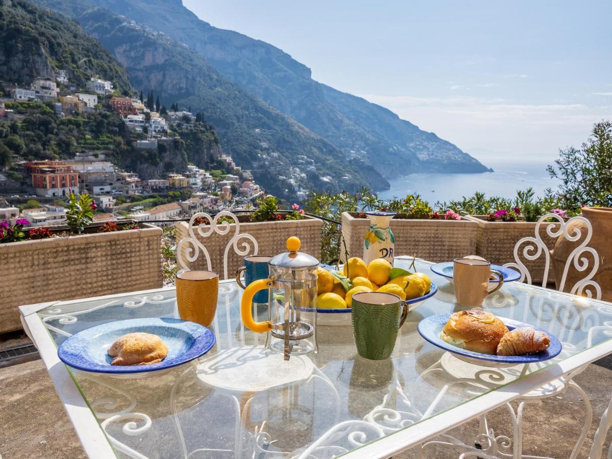 Rosa House - Breathtaking View Of The Amalfi Coast Villa Positano Exterior foto