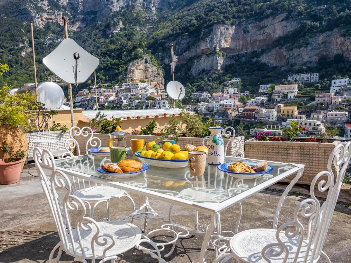 Rosa House - Breathtaking View Of The Amalfi Coast Villa Positano Exterior foto